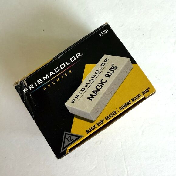 12 Count Box NEW Prismacolor 73201 Magic Rub Vinyl Drafting Erasers - Picture 6 of 6